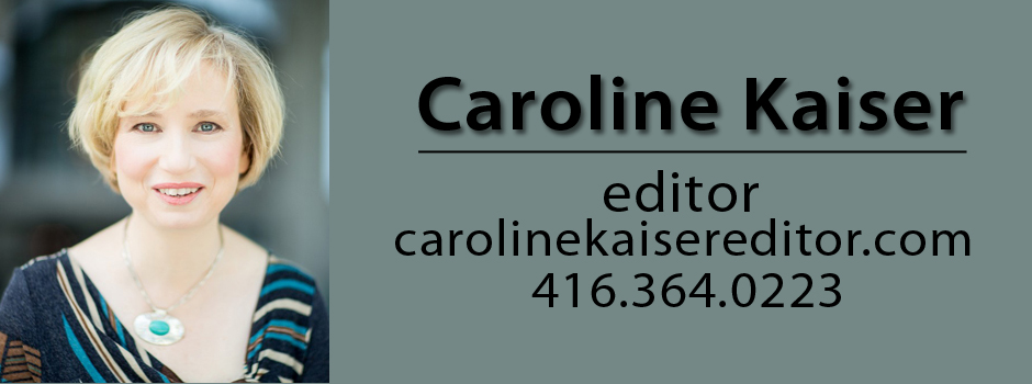 Caroline Kaiser Book Editor
