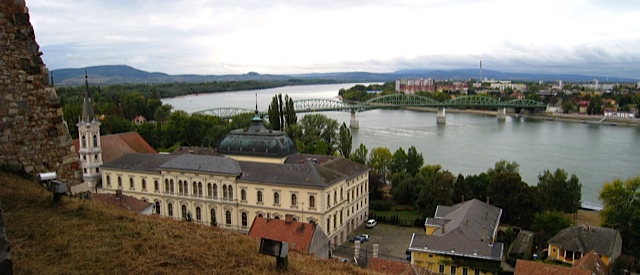 Esztergom Basilica, Hungary on this side and Slovakia across the Danube Bend