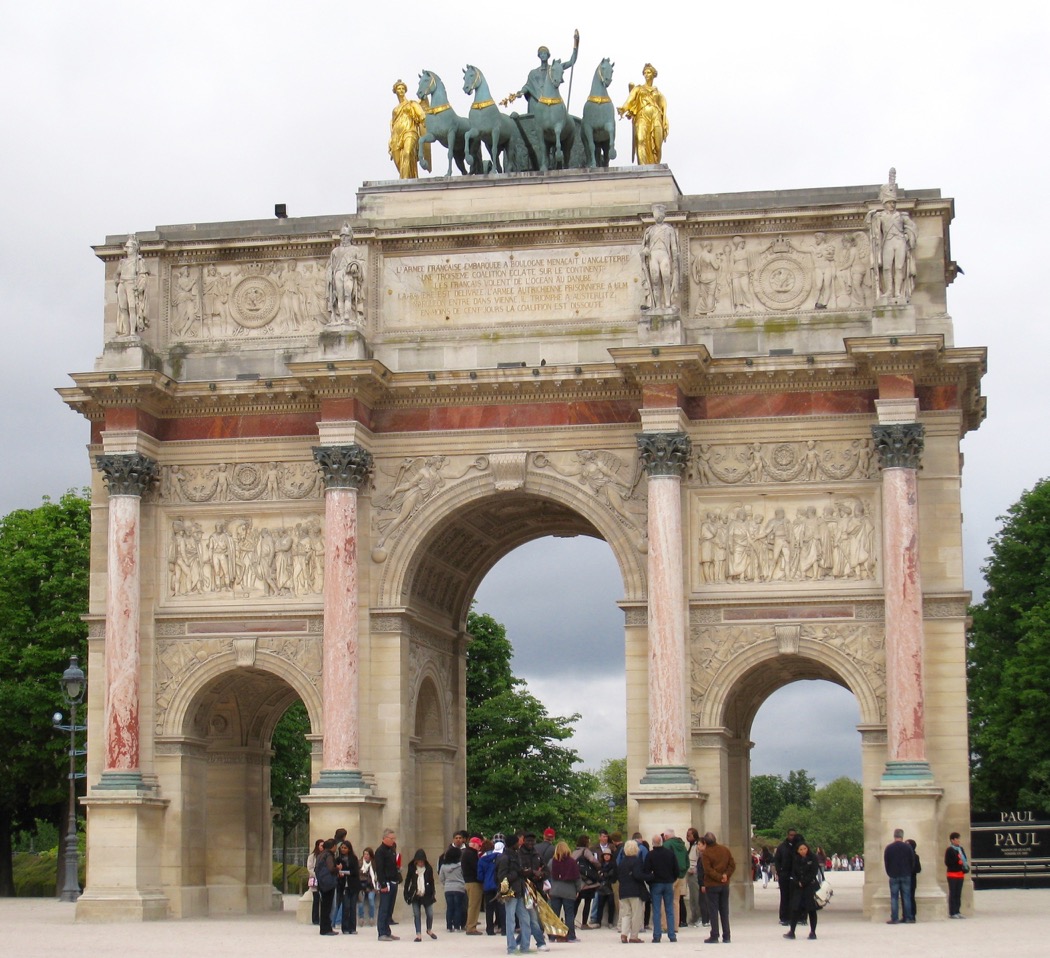 The Arc de Triomphe du Carrousel